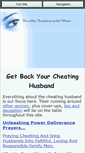 Mobile Screenshot of cheatinghusbandsecrets.com